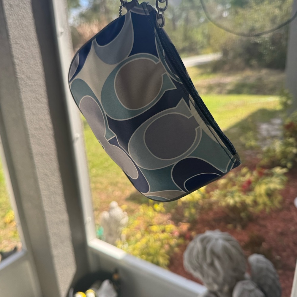 COACH sateen Wristlet - Picture 8 of 10